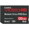   SanDisk Video HD Memory Stick PRO Duo 8Gb